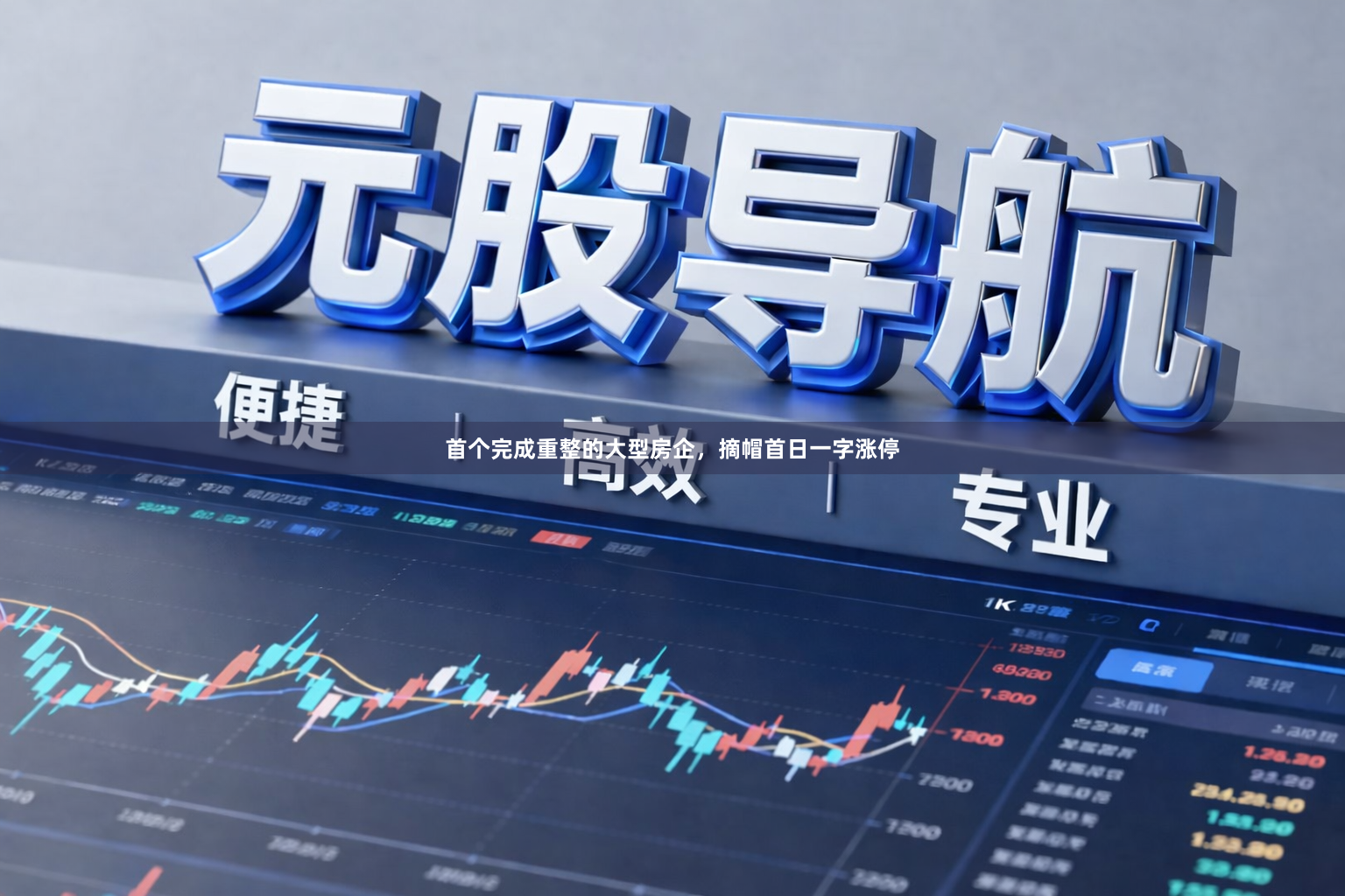 首个完成重整的大型房企，摘帽首日一字涨停