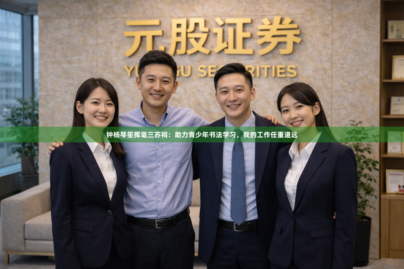 钟杨琴笙挥毫三苏祠：助力青少年书法学习，我的工作任重道远